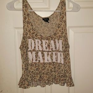 Rue21 Dream Maker Floral CropTop